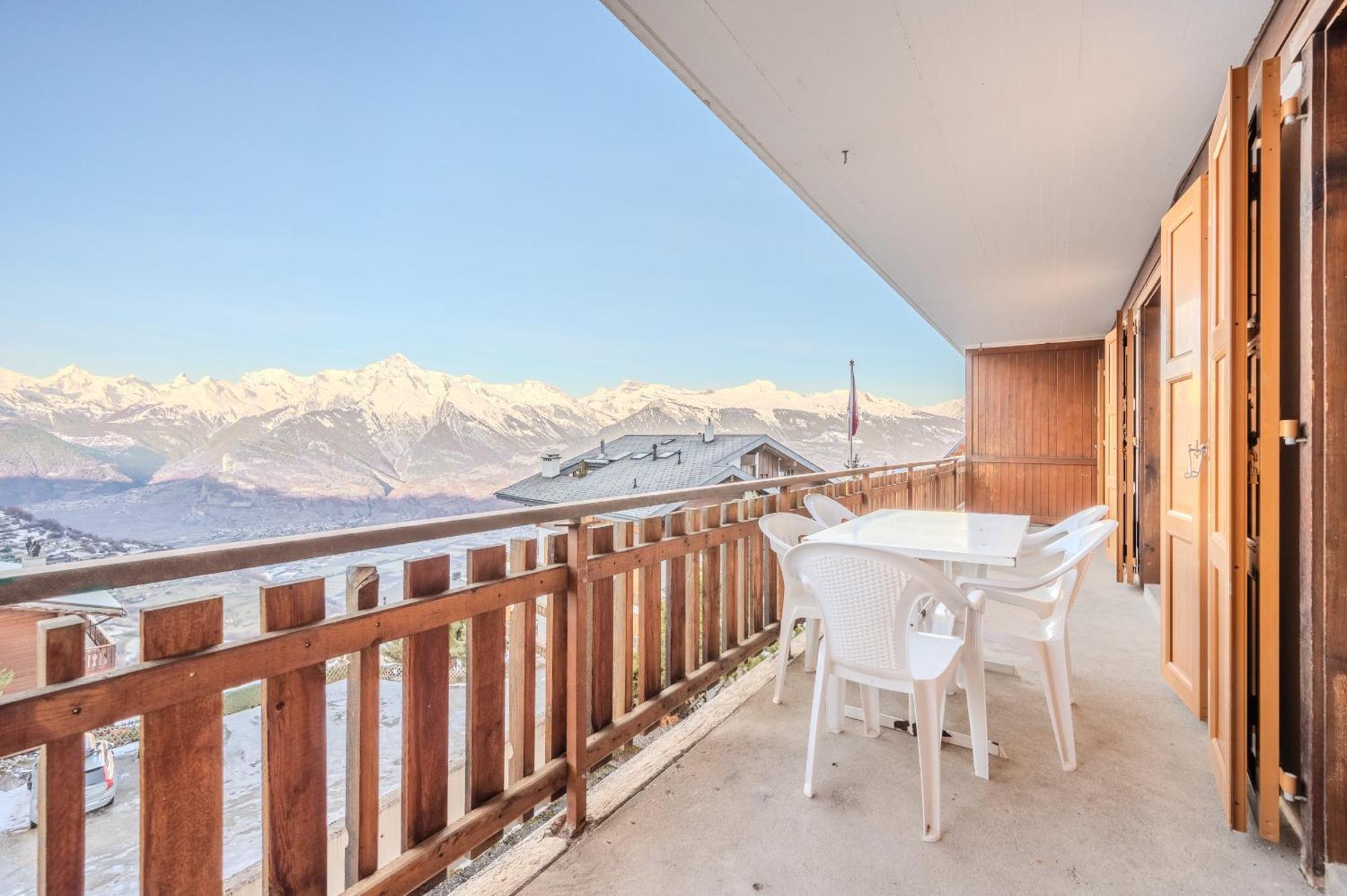 Greppons Cosy & Mountain Apartments By Alpvision Residences Veysonnaz Buitenkant foto